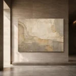 Mediterranean Aged Plaster Wabi Sabi Wall Art Canvas Print - Image 5