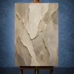 Ancient Stone Abstract Wabi Sabi Wall Art Canvas Print - Image 2