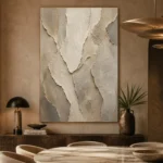 Ancient Stone Abstract Wabi Sabi Wall Art Canvas Print - Image 5