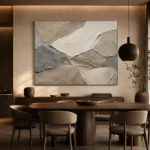 Limestone Stone Forms Wabi Sabi Wall Art Canvas Print - Image 4
