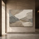 Limestone Stone Forms Wabi Sabi Wall Art Canvas Print - Image 5