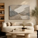 Limestone Stone Forms Wabi Sabi Wall Art Canvas Print - Image 6