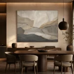 Mineral Landscape Stone Abstract Wabi Sabi Wall Art Canvas Print - Image 4