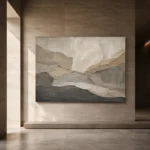 Mineral Landscape Stone Abstract Wabi Sabi Wall Art Canvas Print - Image 5