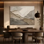 Aged Stone Formations Wabi Sabi Wall Art Canvas Print - Image 4