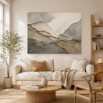 Aged Stone Formations Wabi Sabi Wall Art Canvas Print - Image 7
