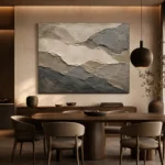 Slate Stone Forms Wabi Sabi Wall Art Canvas Print - Image 4
