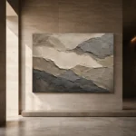 Slate Stone Forms Wabi Sabi Wall Art Canvas Print - Image 5