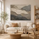 Slate Stone Forms Wabi Sabi Wall Art Canvas Print - Image 7