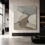 Limestone Stone Forms Wabi Sabi Wall Art Canvas Print - Image 5
