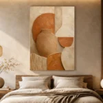 Terracotta Clay Wabi Sabi Wall Art Canvas Print - Image 6