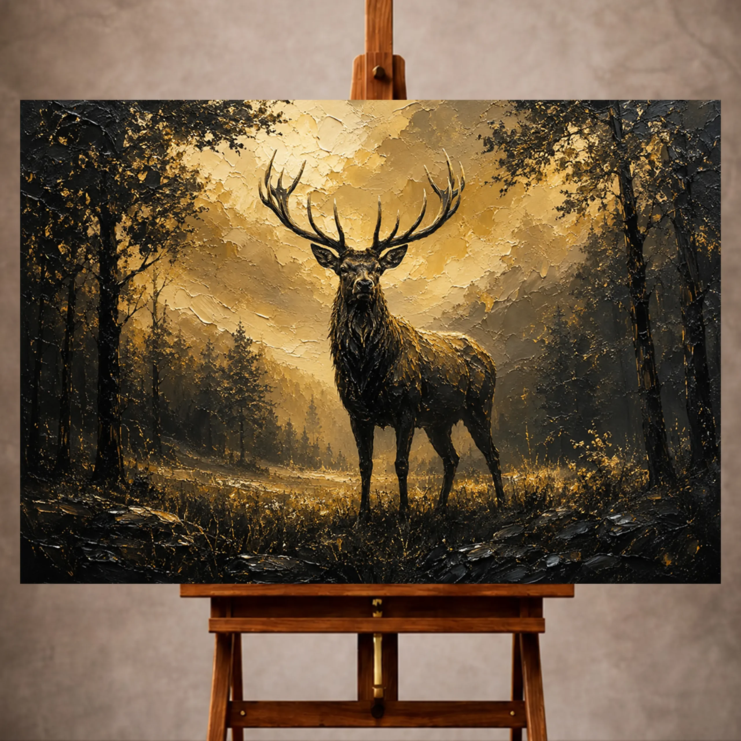 _Yatay MocupPage 1 Black & Gold Wall Art wall art print for elegant interiors