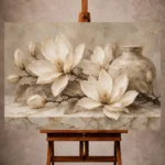 Magnolia Wall Art wall art print for elegant interiors