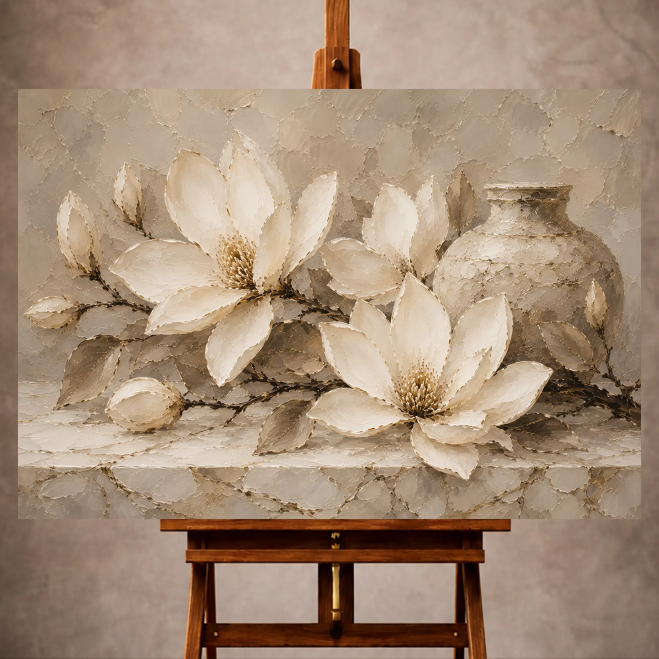 _Yatay MocupPage 1 Magnolia Wall Art wall art print for elegant interiors