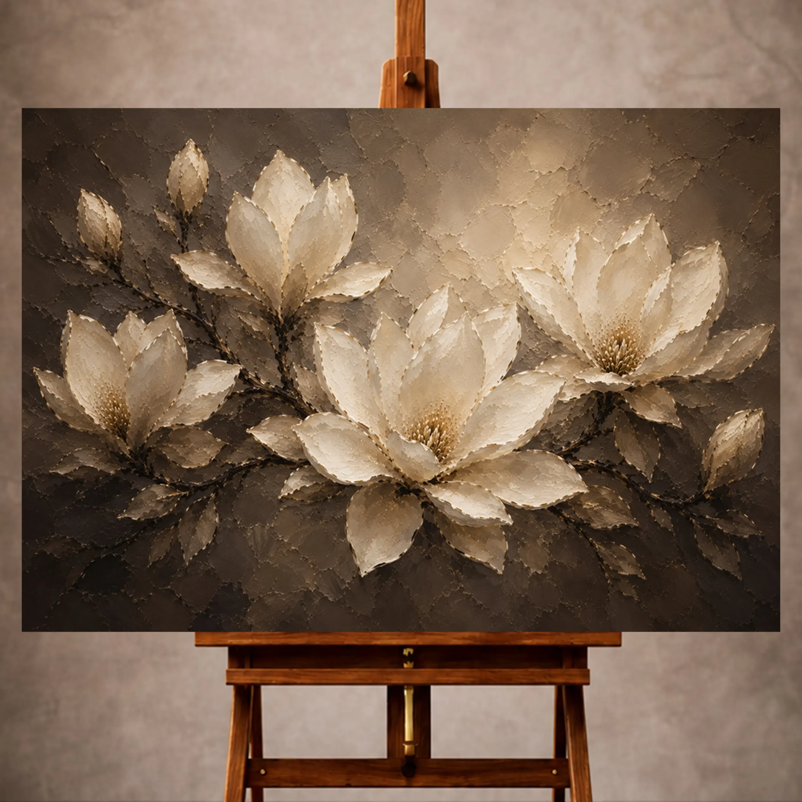 _Yatay MocupPage 1 Magnolia Wall Art wall art print for elegant interiors