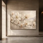 Lakeside Magnolia Branch Magnolia Wall Art Canvas Print - Image 6
