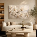 Lakeside Magnolia Branch Magnolia Wall Art Canvas Print - Image 7