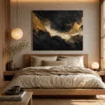 Gilded Passage Black & Gold Wall Art Canvas Print - Image 9