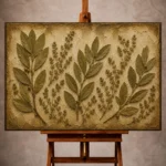 Herbarium Wall Art wall art print for elegant interiors