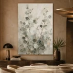 Tall Stem Eucalyptus Wall Art Canvas Print - Image 7