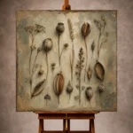 Herbarium Wall Art wall art print for elegant interiors