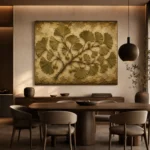 Ginkgo Branch Herbarium Wall Art Canvas Print - Image 5