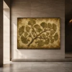 Ginkgo Branch Herbarium Wall Art Canvas Print - Image 6