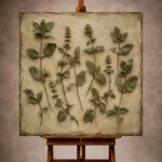 Herbarium Wall Art wall art print for elegant interiors