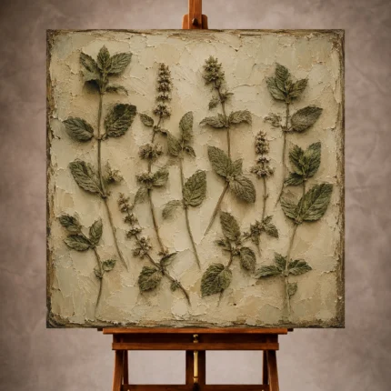 Herbarium Wall Art wall art print for elegant interiors