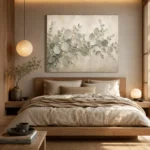 Trailing Branch Eucalyptus Wall Art Canvas Print - Image 9