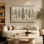 Botanical Specimen Fern Wall Art Canvas Print - Image 7