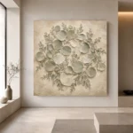 Eucalyptus Wreath Eucalyptus Wall Art Canvas Print - Image 6