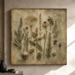 Medicinal Herbs Herbarium Wall Art Canvas Print - Image 11
