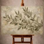 Olive Branch Wall Art wall art print for elegant interiors