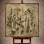 Herbarium Wall Art wall art print for elegant interiors