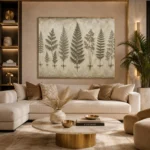 Botanical Specimen Fern Wall Art Canvas Print - Image 10