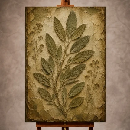 Herbarium Wall Art wall art print for elegant interiors