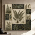 Herbarium Gallery Fern Wall Art Canvas Print - Image 11