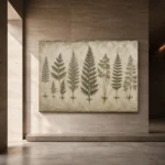 Botanical Specimen Fern Wall Art Canvas Print - Image 6