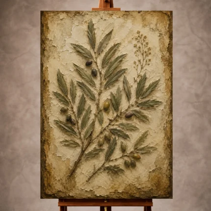 Herbarium Wall Art wall art print for elegant interiors