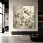 Layered Branch Eucalyptus Wall Art Canvas Print - Image 5