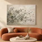 Windblown Eucalyptus Wall Art Canvas Print - Image 3