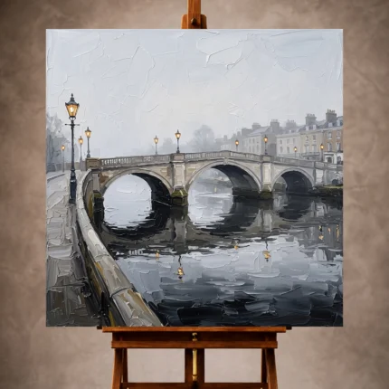London Cityscape Wall Art wall art print for elegant interiors