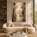 Venetian Passage Italian Cityscape Wall Art Canvas Print - Image 9