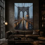 Brooklyn Bridge New York Cityscape Wall Art Canvas Print - Image 5