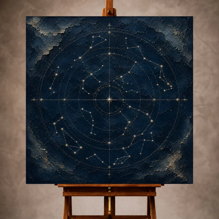 Constellation Wall Art wall art print for elegant interiors