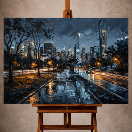 New York Cityscape Wall Art wall art print for elegant interiors