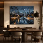Central Park Skyline New York Cityscape Wall Art Canvas Print - Image 5
