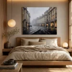 Regent Street London Cityscape Wall Art Canvas Print - Image 9