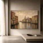 Grand Canal Venice Italian Cityscape Wall Art Canvas Print - Image 11